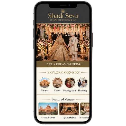 Shadi Seva App Mockup